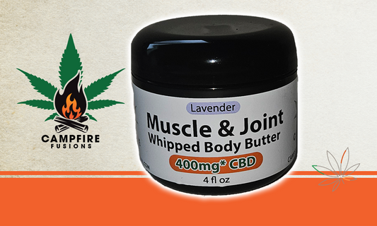 4oz Whipped Body Butter - Regular Strength